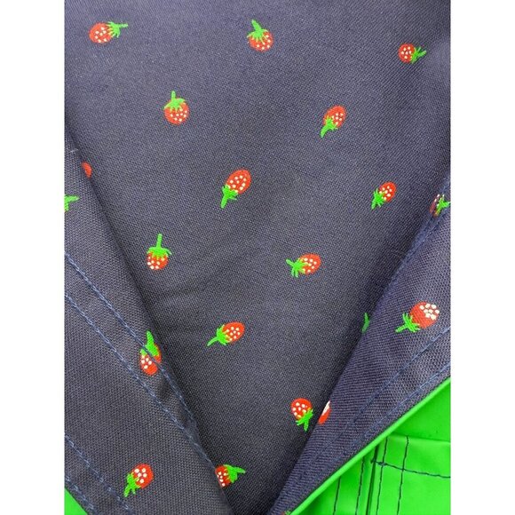 Vintage Cloud 9 Rain Jacket Women's Small Green Hooded Lined Long Sleeve Pockets - Picture 2 of 6